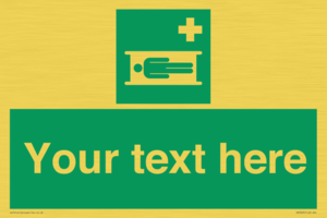 Custom Stretcher Sign